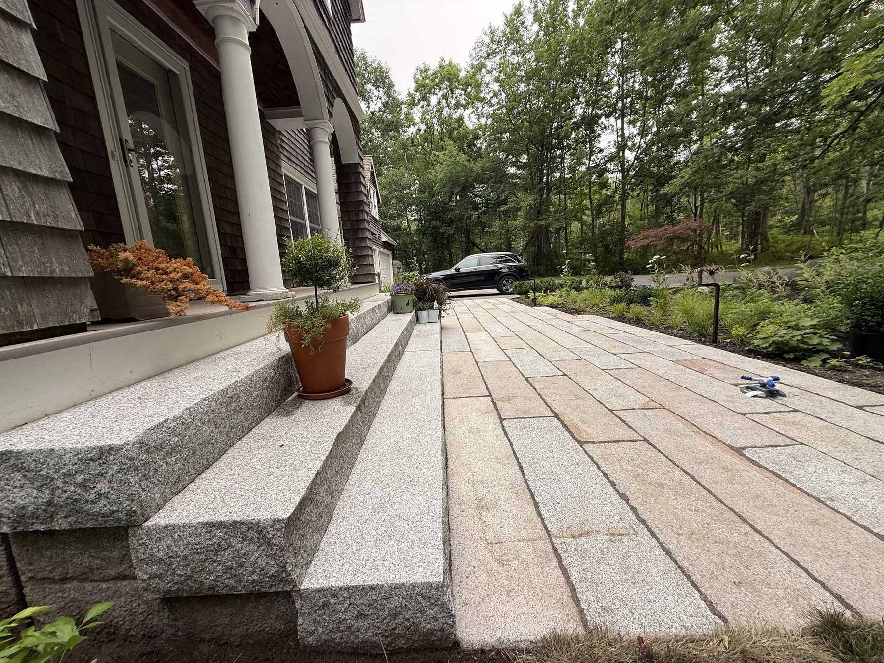Backyard patio and seating area built for everyday outdoor living