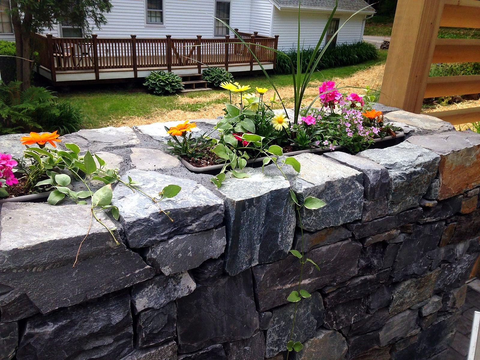 Garden stonework