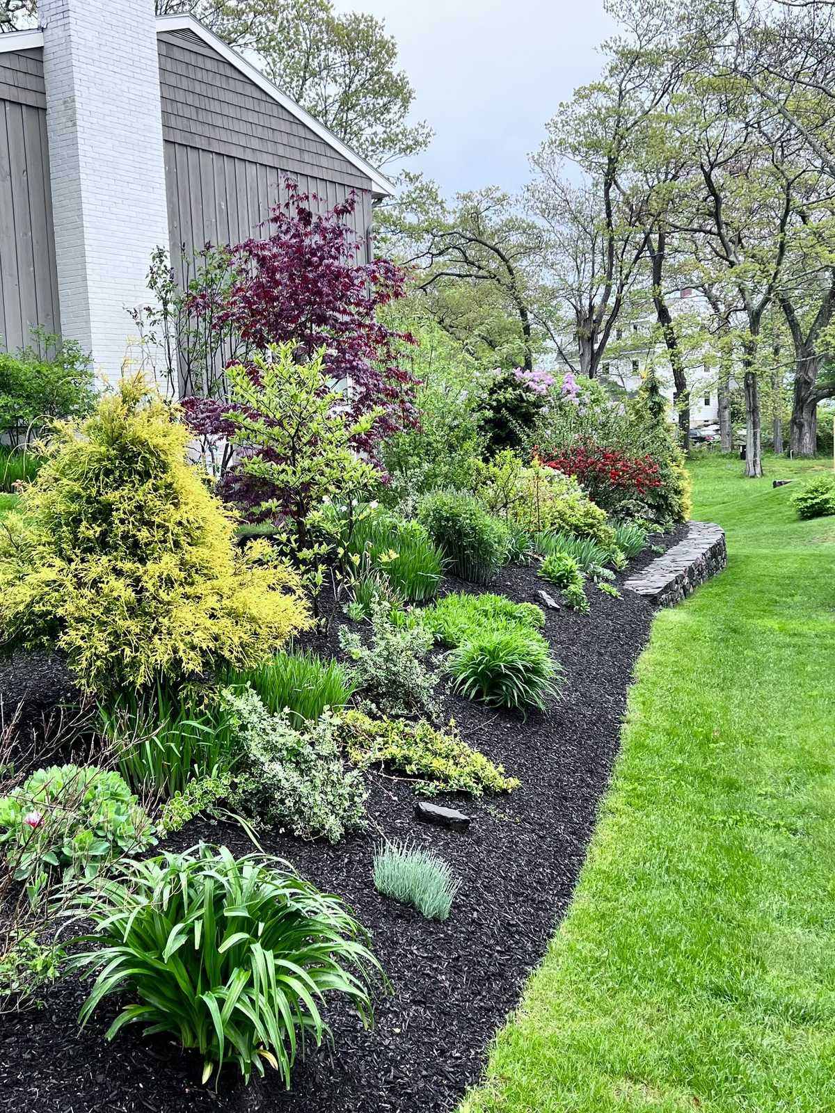 Garden and stonework